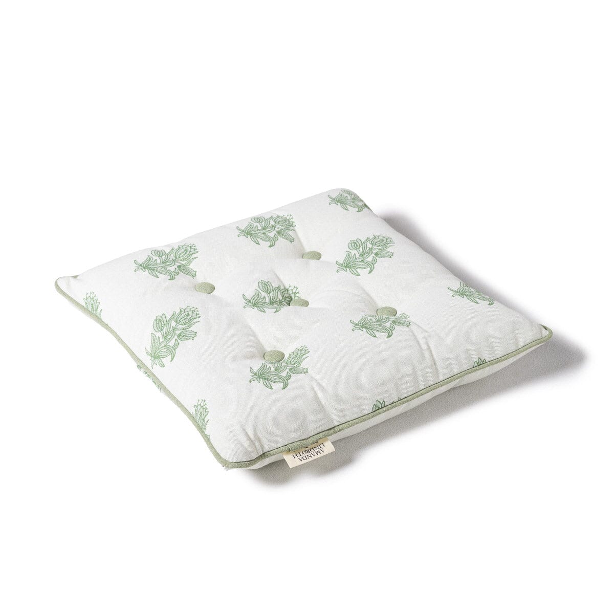 The Small Square Throw Pillow x Amanda Lindroth Small Square Throw B&P Co. x Amanda Lindroth 