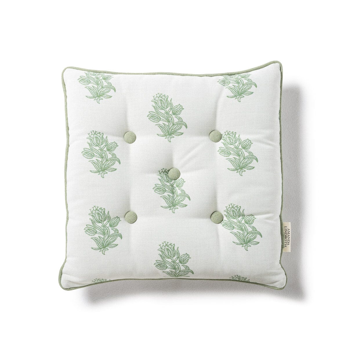 The Small Square Throw Pillow x Amanda Lindroth Small Square Throw B&P Co. x Amanda Lindroth 