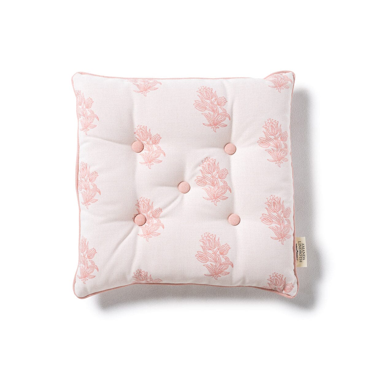 The Small Square Throw Pillow x Amanda Lindroth Small Square Throw B&P Co. x Amanda Lindroth 