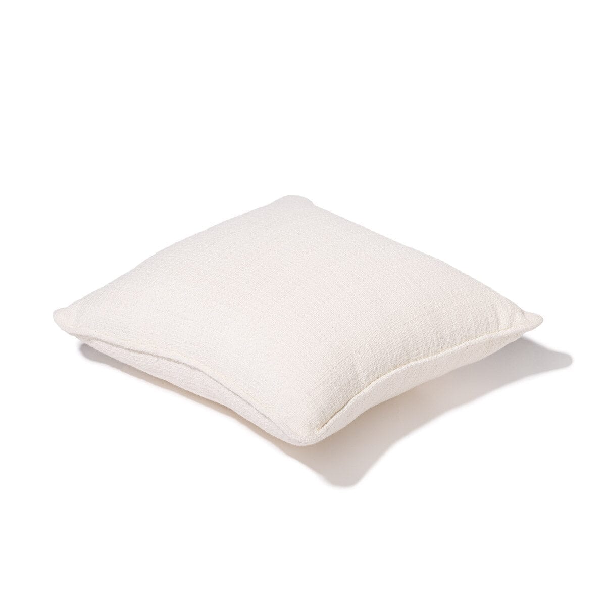 Product image of The Small Square Throw Pillow - Boucle Antique White Small Square Throw Business & Pleasure Co. 
