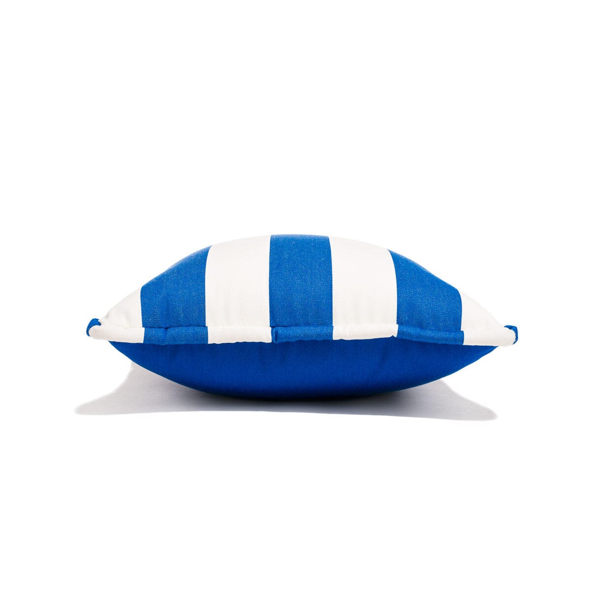 The Small Square Throw Pillow - Crew Mediterranean Blue Stripe Small Square Throw Business & Pleasure Co. 
