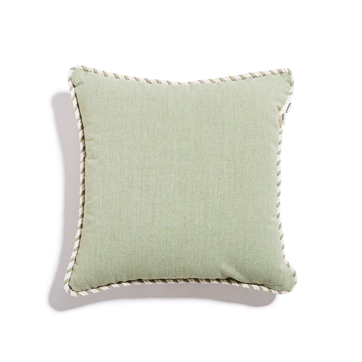 The Small Square Throw Pillow - Jade Green