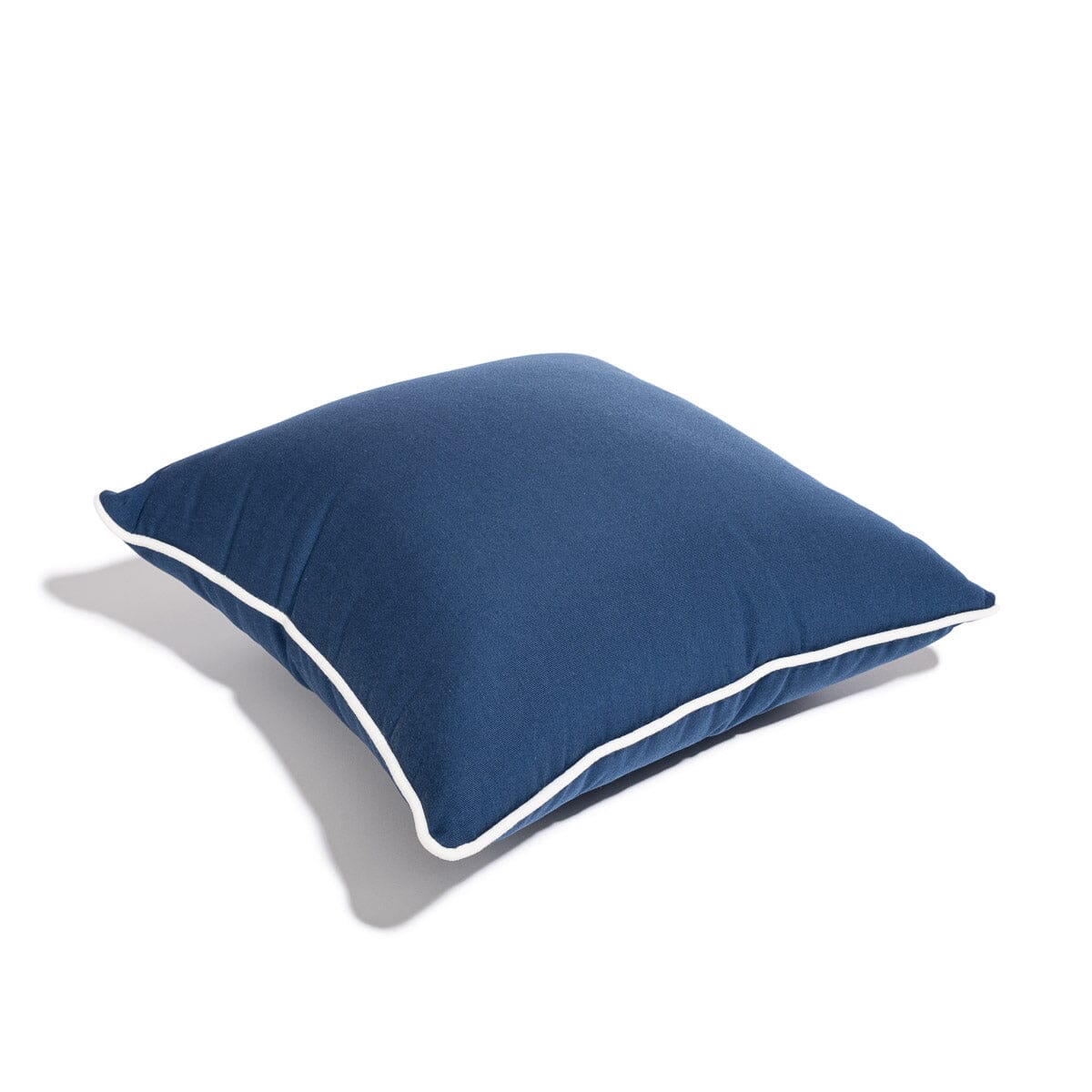 Product image of The Small Square Throw Pillow x Julia Berolzheimer in Rivie Slate B&P Co. x Julia Berolzheimer 