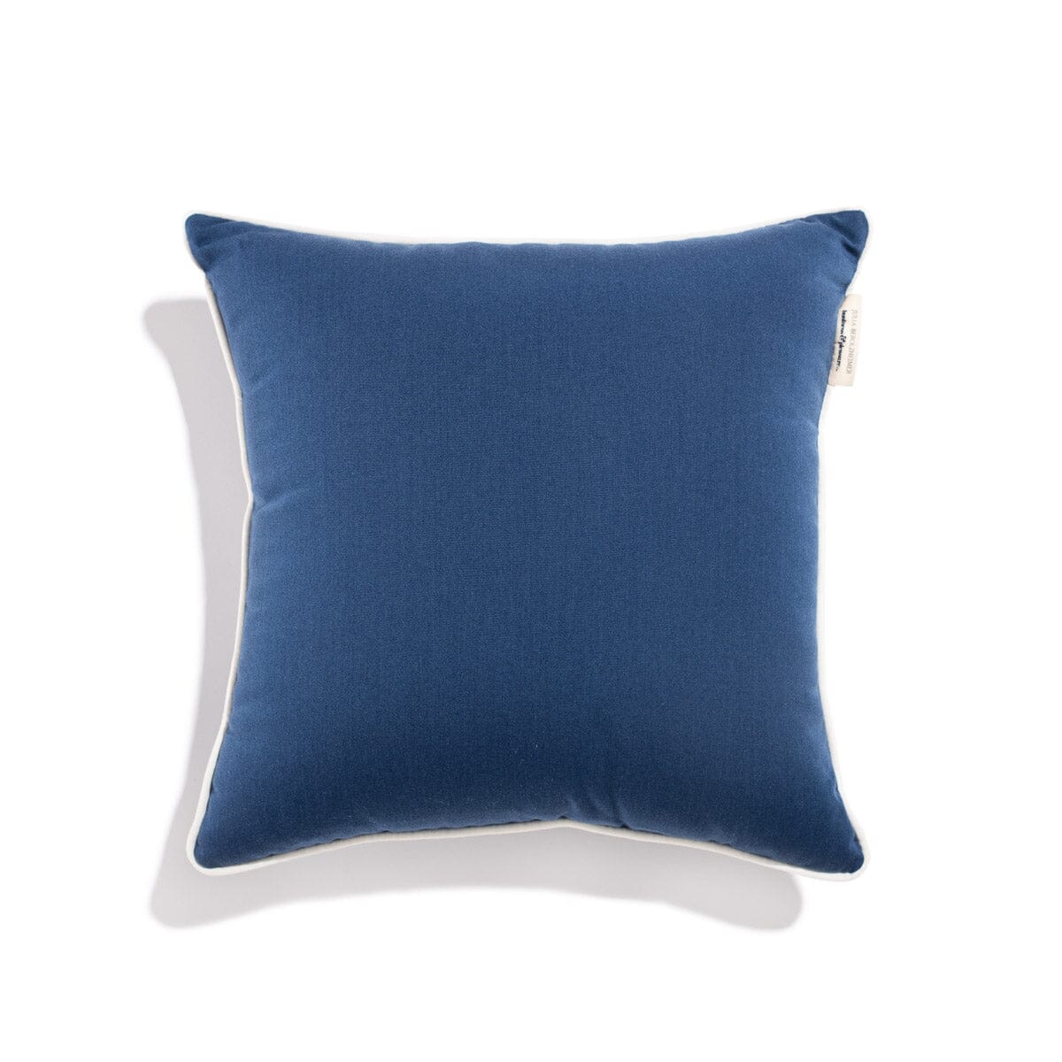 The Small Square Throw Pillow x Julia Berolzheimer in Rivie Slate B&P Co. x Julia Berolzheimer 