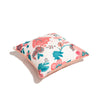 Swatch for The Small Square Throw Pillow - Paisley Bay Palm Pink