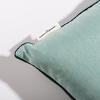 The Small Square Throw Pillow - Rivie Green Small Square Throw Business & Pleasure Co. 