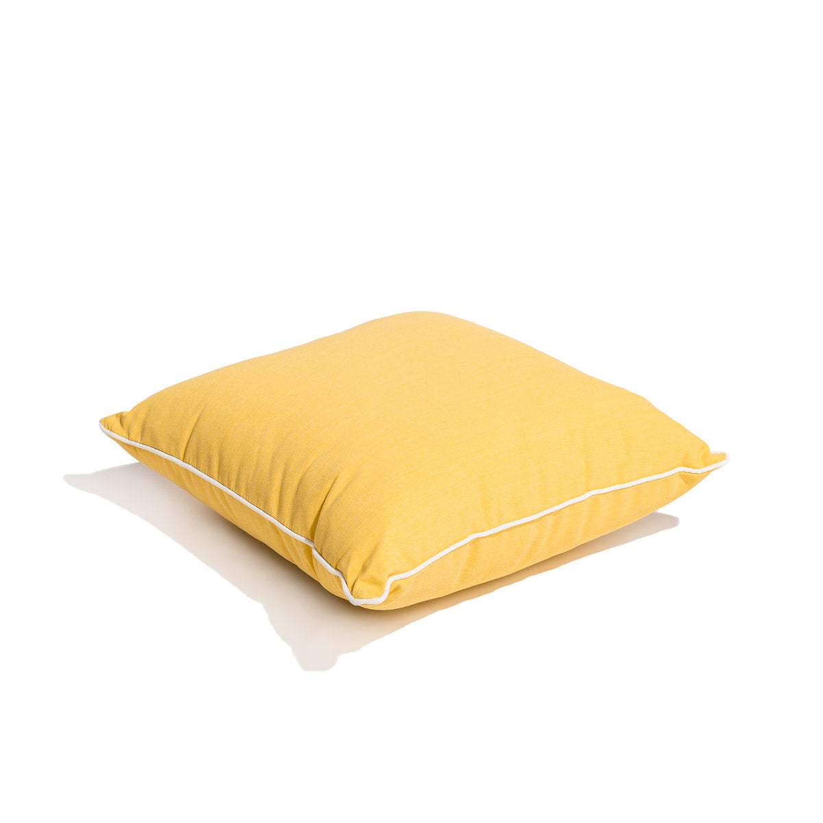 The Small Square Throw Pillow - Rivie Mimosa