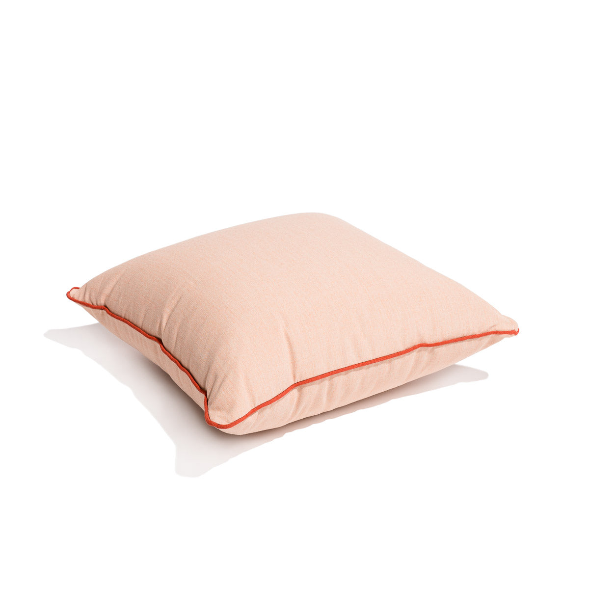 The Small Square Throw Pillow - Rivie Pink