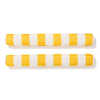 The Waterhouse Sun Lounger - Armrest Set - Crew Mimosa Yellow Stripe Waterhouse Sun Lounger Armrest Set Business & Pleasure Co. 