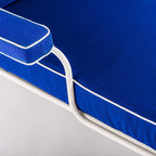 The Waterhouse Sun Lounger - Armrest Set - Rivie Mediterranean Blue Waterhouse Sun Lounger Armrest Set Business & Pleasure Co. 