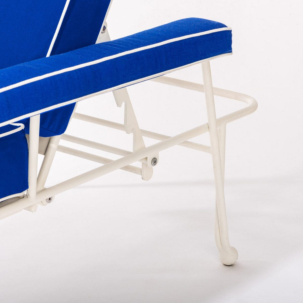 The Waterhouse Sun Lounger - Armrest Set - Rivie Mediterranean Blue Waterhouse Sun Lounger Armrest Set Business & Pleasure Co. 