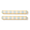 Swatch for The Waterhouse Sun Lounger - Armrest Set - Tuuli Stripe Blue
