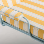 The Waterhouse Sun Lounger - Armrest Set - Tuuli Stripe Yellow Waterhouse Sun Lounger Armrest Set Business & Pleasure Co. 