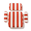 Swatch for The Waterhouse Chair Cushion Set - Crew Le Sirenuse Stripe