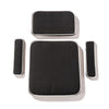 Swatch for The Waterhouse Chair Cushion Set - Rivie Black
