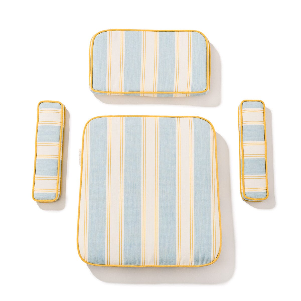Product image of The Waterhouse Chair Cushion Set - Tuuli Stripe Blue
