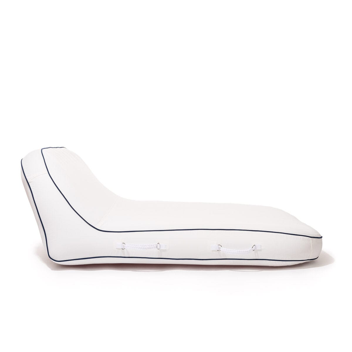 The XL Pool Lounger - Rivie White Pool Lounger Business & Pleasure Co 
