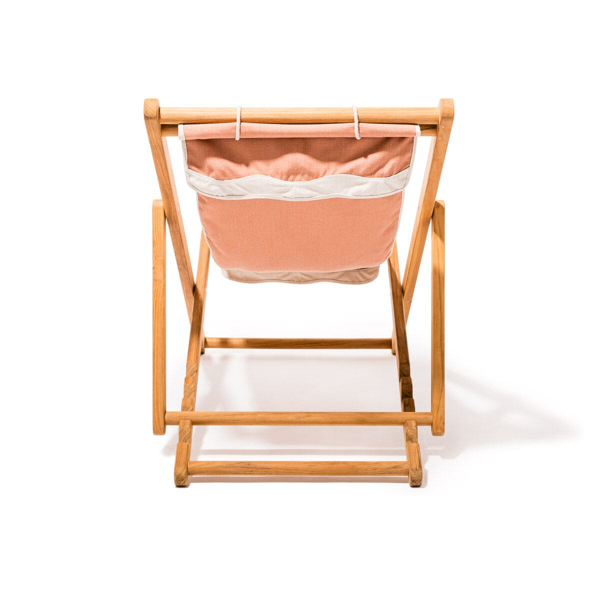 The Sling Chair - Cover - Coco Republic - Coral Natural Sling Chair Cover Business & Pleasure Co 