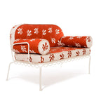 The Al Fresco Love Seat Slip Cover Set - Benoît Le Sirenuse Jacquard Al Fresco Love Seat Slip Cover Set Business & Pleasure Co. 