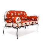The Al Fresco Love Seat Slip Cover Set - Benoît Le Sirenuse Jacquard Al Fresco Love Seat Slip Cover Set Business & Pleasure Co. 