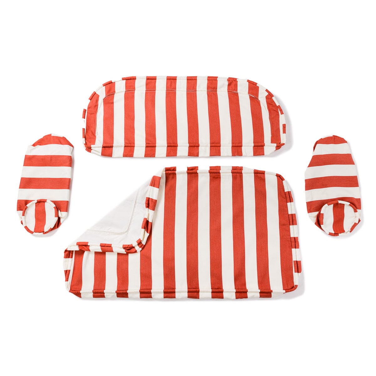 Product image of The Al Fresco Love Seat Slip Cover Set - Crew Le Sirenuse Stripe Al Fresco Love Seat Slip Cover Set Business & Pleasure Co. 