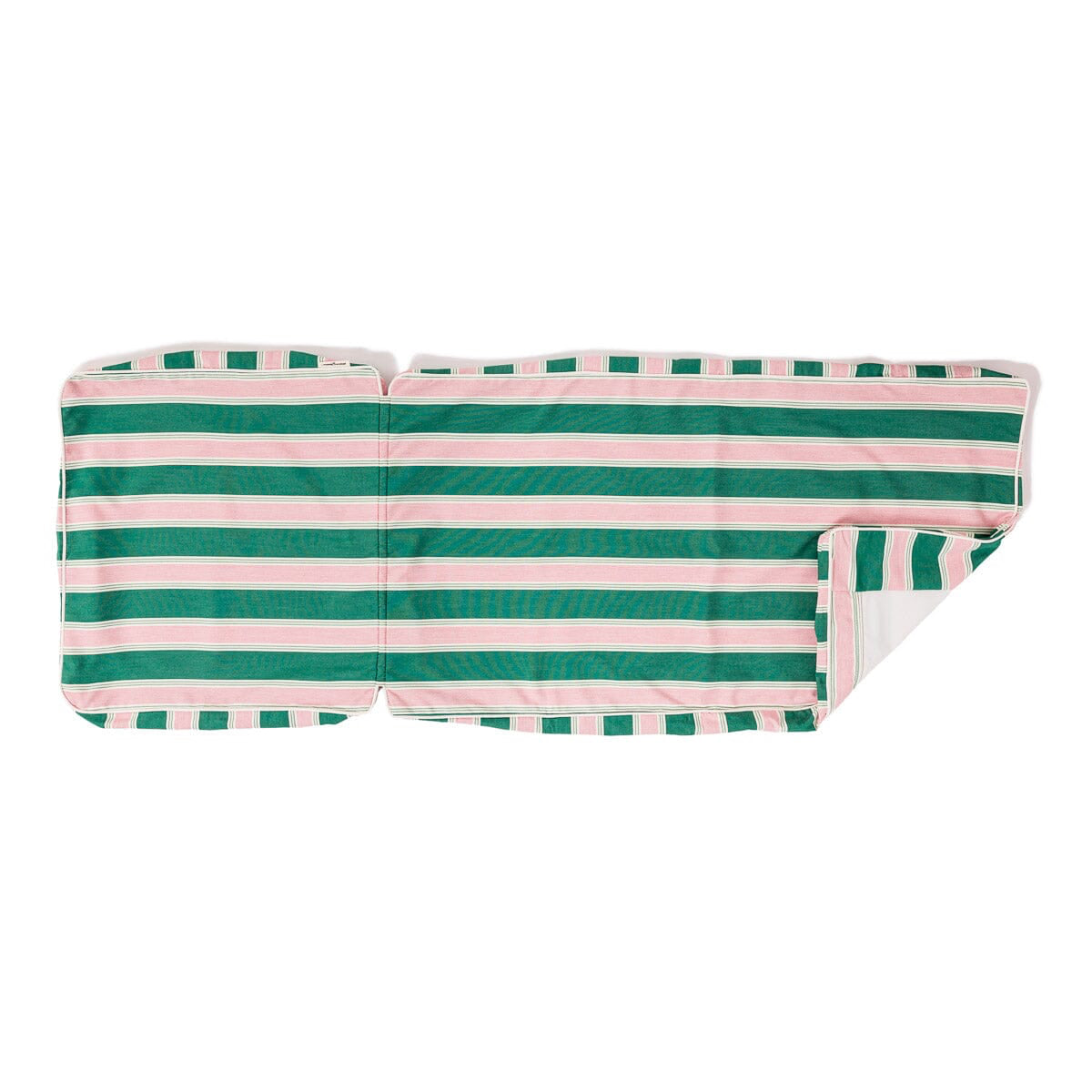The Sun Lounger Slip Cover - Bistro Green Stripe Sun Lounger Slip Cover Business & Pleasure Co. 