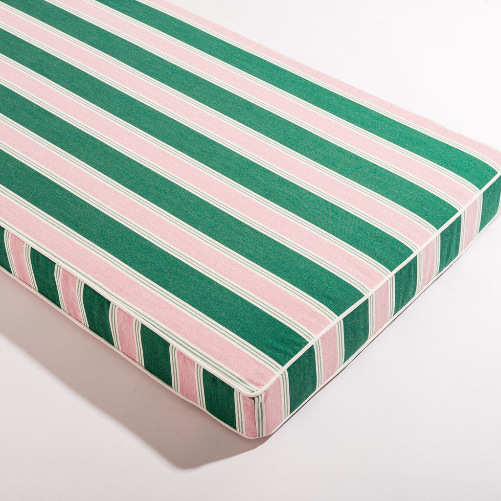 The Sun Lounger Slip Cover - Bistro Green Stripe Sun Lounger Slip Cover Business & Pleasure Co. 