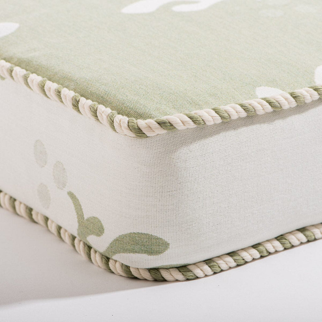 The Sun Lounger Slip Cover - Benoît Jade Green Jacquard Sun Lounger Slip Cover Business & Pleasure Co. 