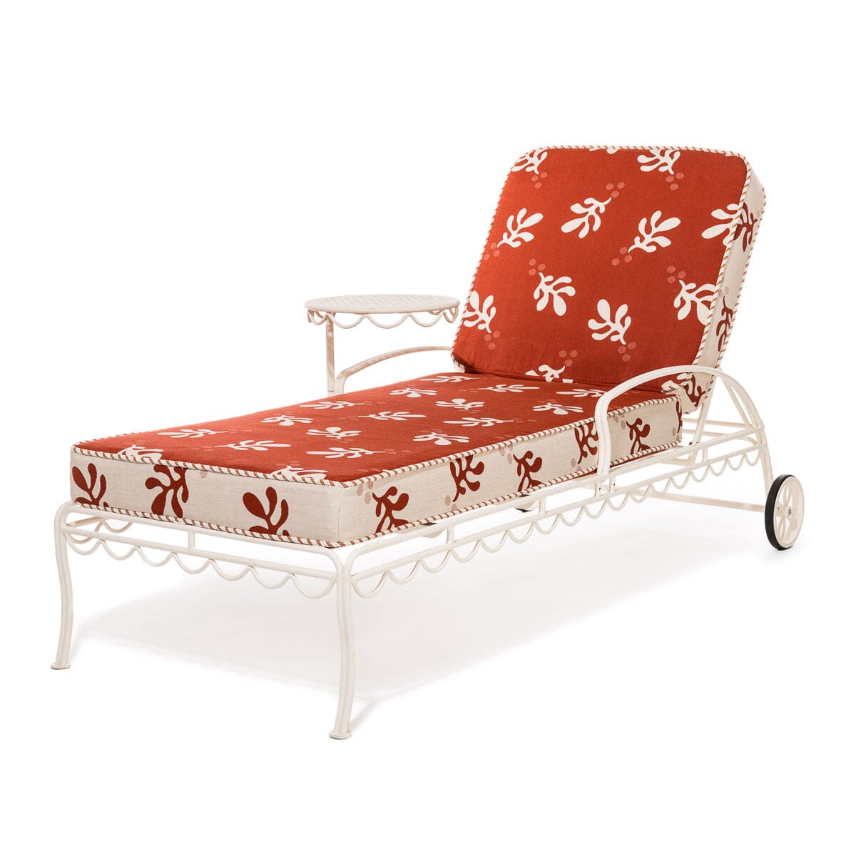 The Sun Lounger Slip Cover - Benoît Le Sirenuse Jacquard Sun Lounger Slip Cover Business & Pleasure Co. 