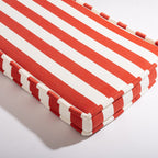 The Sun Lounger Slip Cover - Crew Le Sirenuse Stripe Sun Lounger Slip Cover Business & Pleasure Co. 