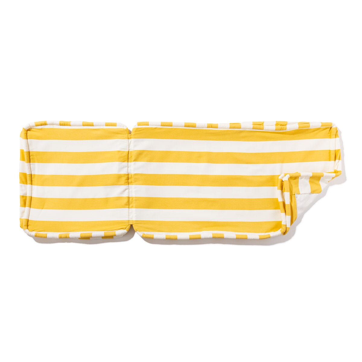 The Sun Lounger Slip Cover - Crew Mimosa Yellow Stripe Sun Lounger Slip Cover Business & Pleasure Co. 