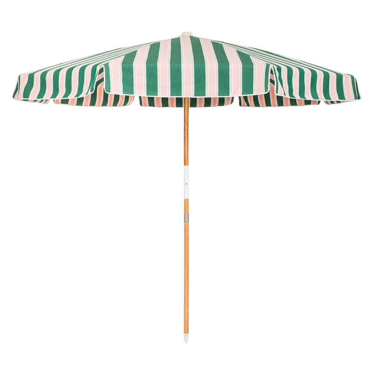 Product image of The Amalfi Umbrella - Bistro Green Stripe Amalfi Umbrella Business & Pleasure Co. 