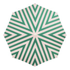 The Amalfi Umbrella - Bistro Green Stripe Amalfi Umbrella Business & Pleasure Co. 