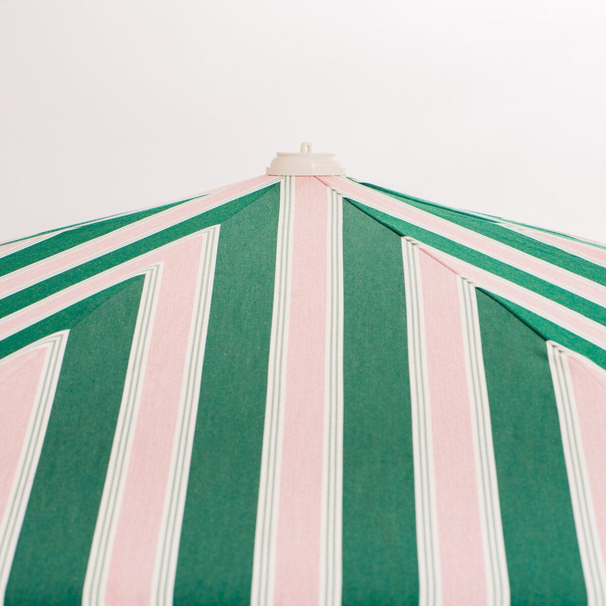 The Amalfi Umbrella - Bistro Green Stripe Amalfi Umbrella Business & Pleasure Co. 