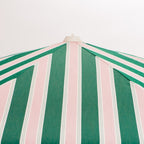 The Amalfi Umbrella - Bistro Green Stripe Amalfi Umbrella Business & Pleasure Co. 