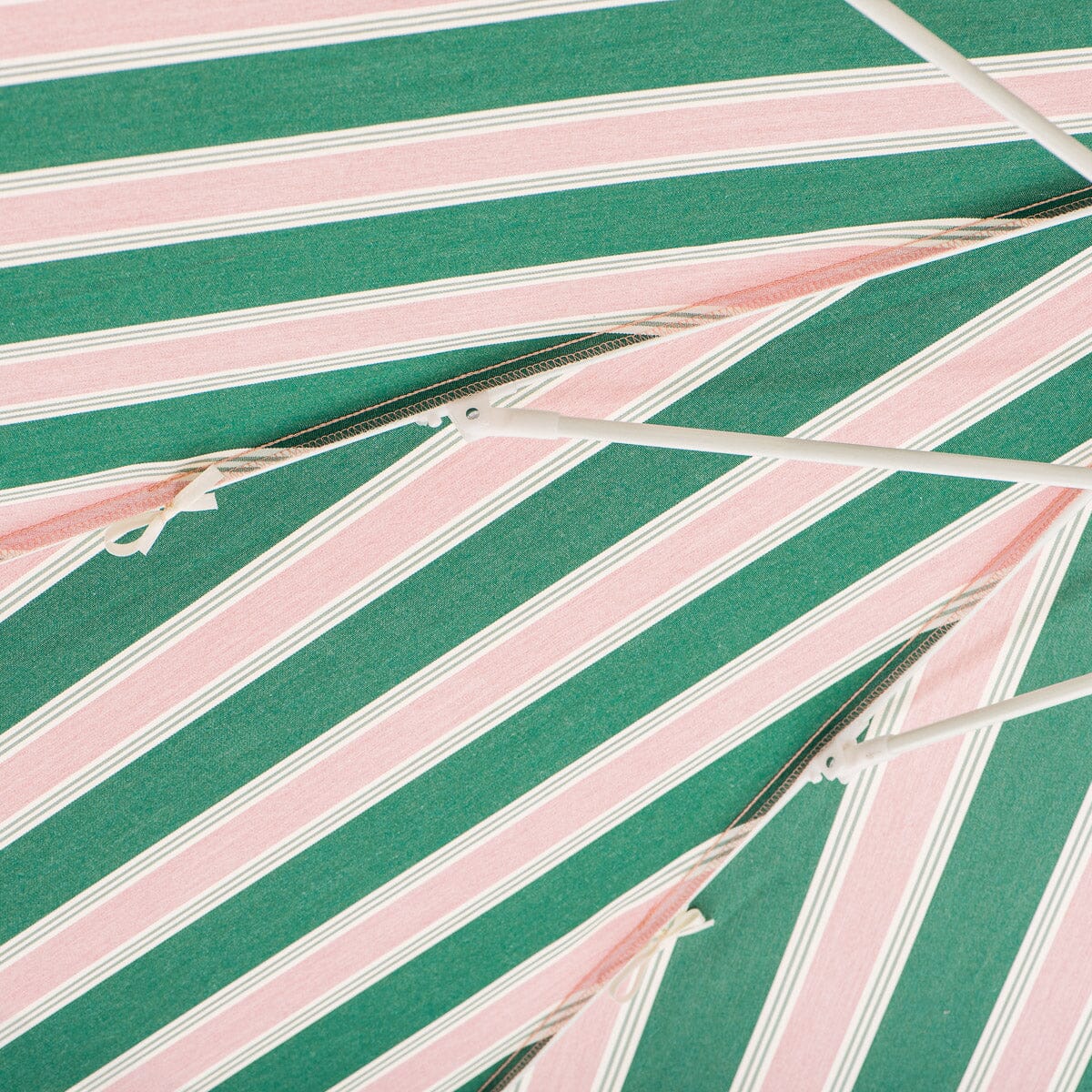 The Amalfi Umbrella - Bistro Green Stripe Amalfi Umbrella Business & Pleasure Co. 