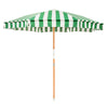Swatch for The Amalfi Umbrella - Crew Canyon Green Stripe
