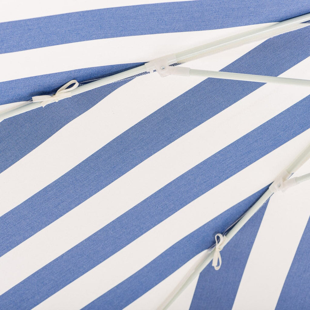 The Amalfi Umbrella - Crew Mediterranean Blue Stripe Amalfi Umbrella Business & Pleasure Co. 