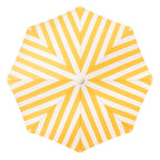 The Amalfi Umbrella - Crew Mimosa Yellow Stripe Amalfi Umbrella Business & Pleasure Co. 