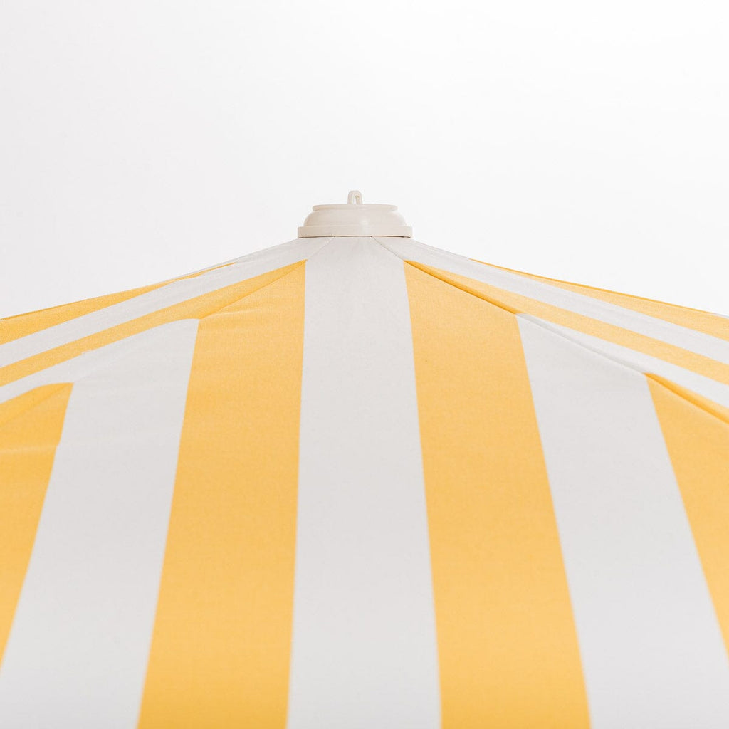 The Amalfi Umbrella - Crew Mimosa Yellow Stripe Amalfi Umbrella Business & Pleasure Co. 