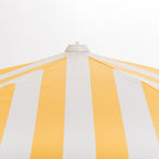 The Amalfi Umbrella - Crew Mimosa Yellow Stripe Amalfi Umbrella Business & Pleasure Co. 