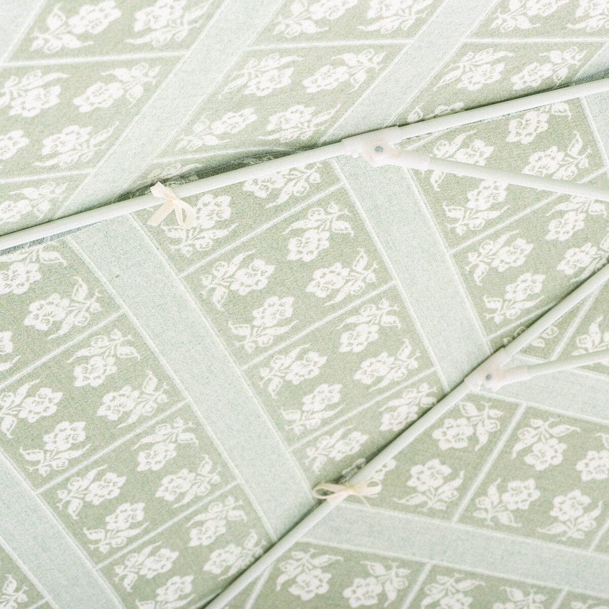 The Amalfi Umbrella x Julia Berolzheimer in Jacquard Green B&P Co. x Julia Berolzheimer 