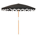 The Amalfi Umbrella - Rivie Black Amalfi Umbrella Business & Pleasure Co 