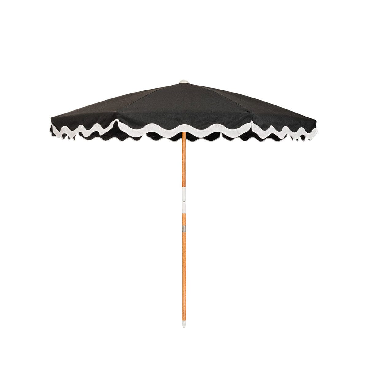 The Amalfi Umbrella - Rivie Black Amalfi Umbrella Business & Pleasure Co 