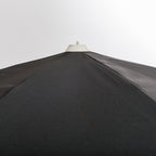 The Amalfi Umbrella - Rivie Black Amalfi Umbrella Business & Pleasure Co 