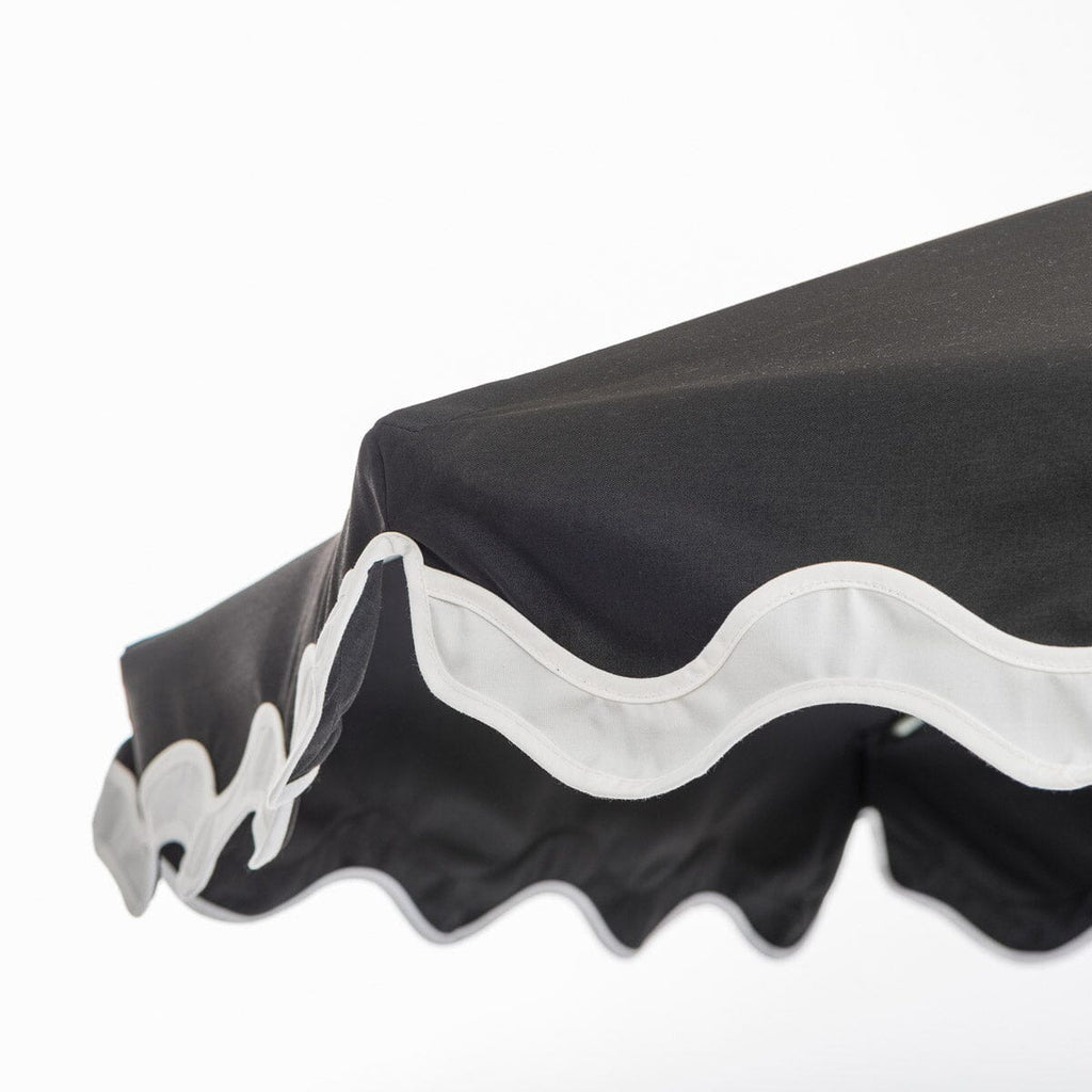 The Amalfi Umbrella - Rivie Black Amalfi Umbrella Business & Pleasure Co 