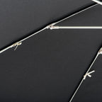 The Amalfi Umbrella - Rivie Black Amalfi Umbrella Business & Pleasure Co 