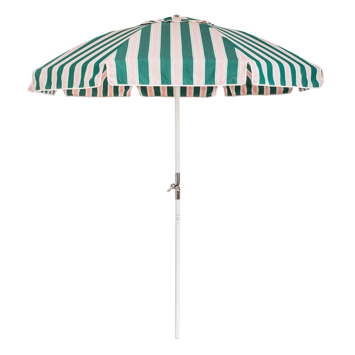 The Club Umbrella - Bistro Green Stripe Club Umbrella Business & Pleasure Co 