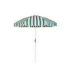 The Club Umbrella - Bistro Green Stripe Club Umbrella Business & Pleasure Co 