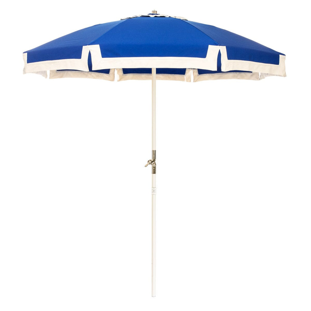 The Club Umbrella - Border Valance - Mediterranean Blue Club Umbrella Business & Pleasure Co. 